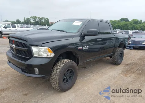 2018 Ram 1500 Express 4X4 5'7 Box z USA, uszkodzony, nr VIN 1C6RR7KT0JS217235